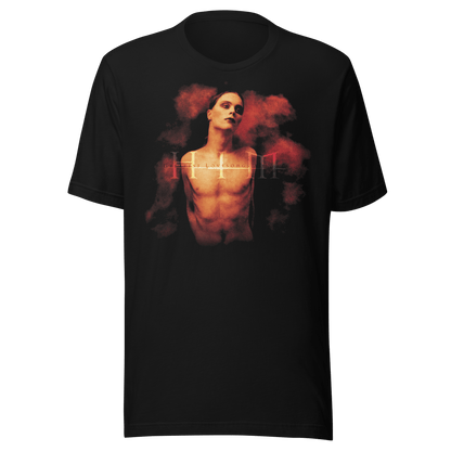 HIM Deep Shadows Jumbo Print Officially Licensed Mens T Shirt Black