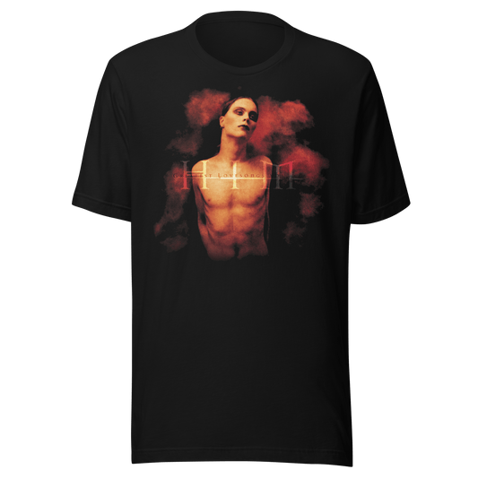 HIM Deep Shadows Jumbo Print Officially Licensed Mens T Shirt Black