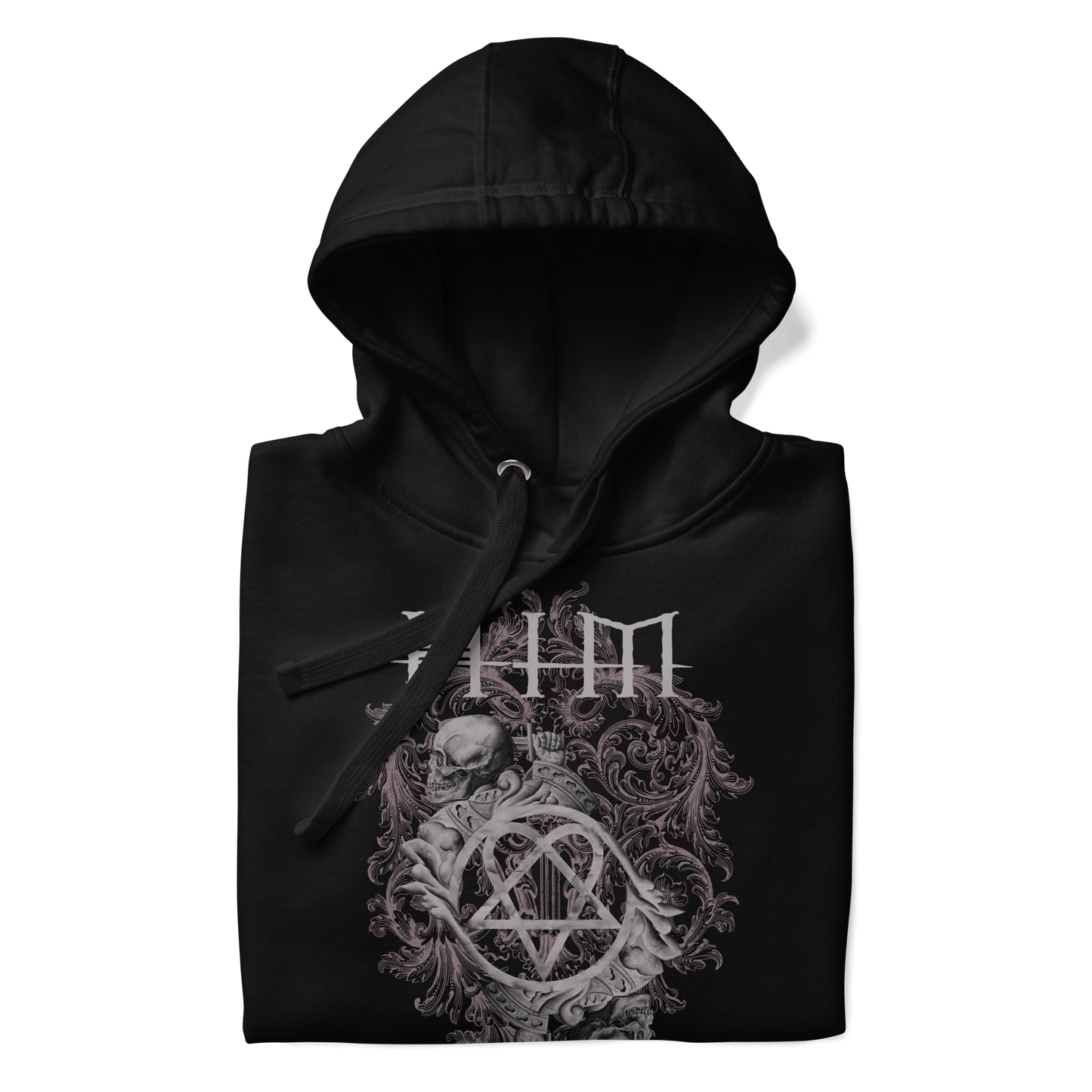HIM Finland's Finest Mens Officially Licensed Hoodie Black