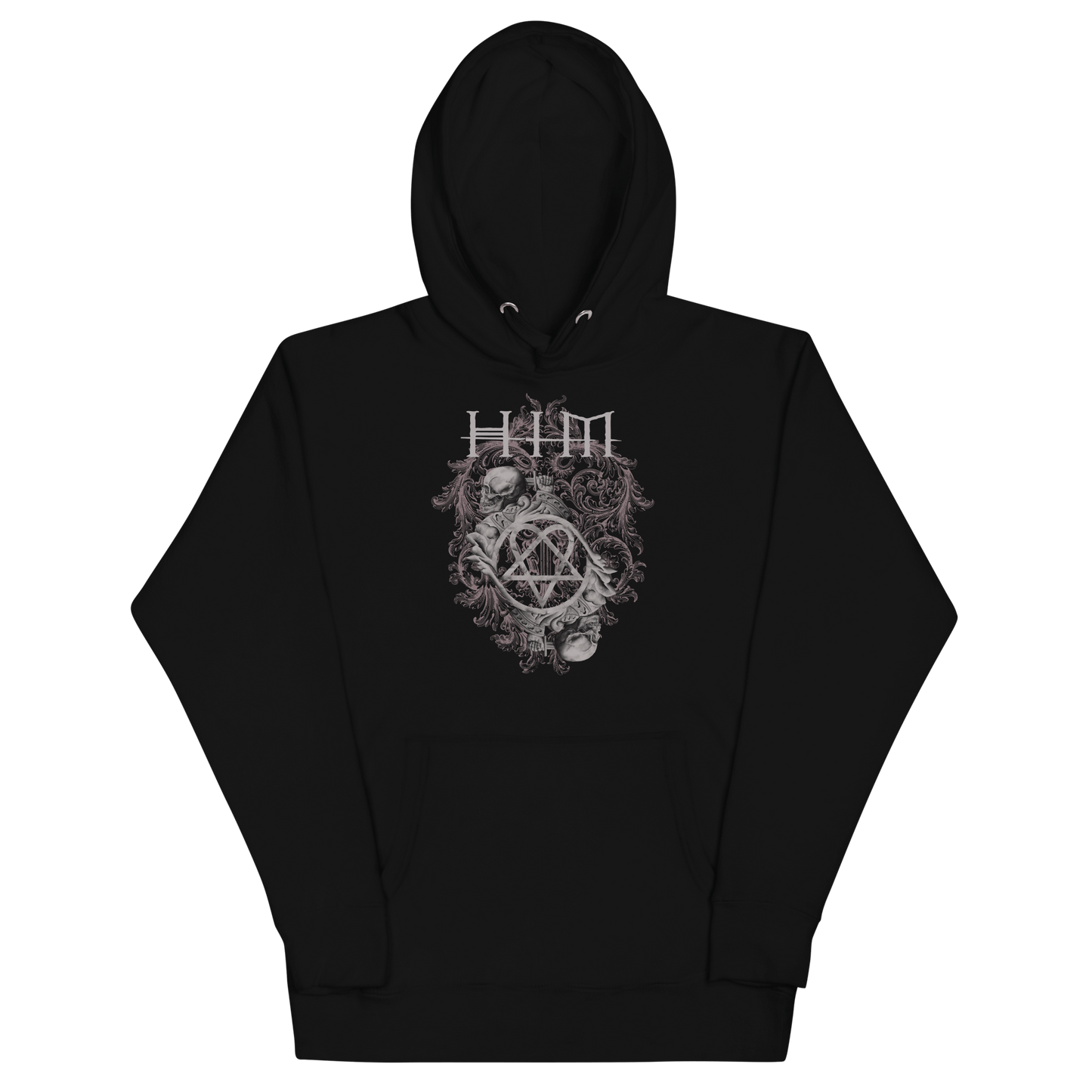 HIM Finland's Finest Mens Officially Licensed Hoodie Black