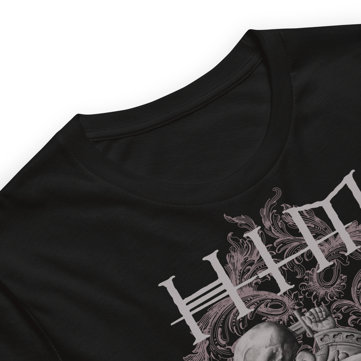 HIM Finland's Finest Jumbo Print Officially Licensed Mens T Shirt Black