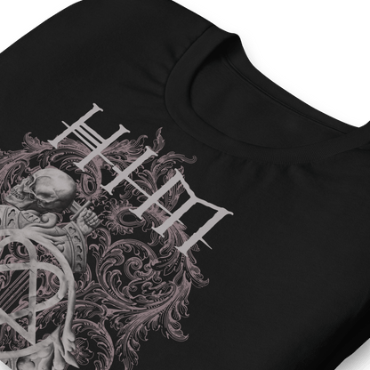 HIM Finland's Finest Jumbo Print Officially Licensed Mens T Shirt Black