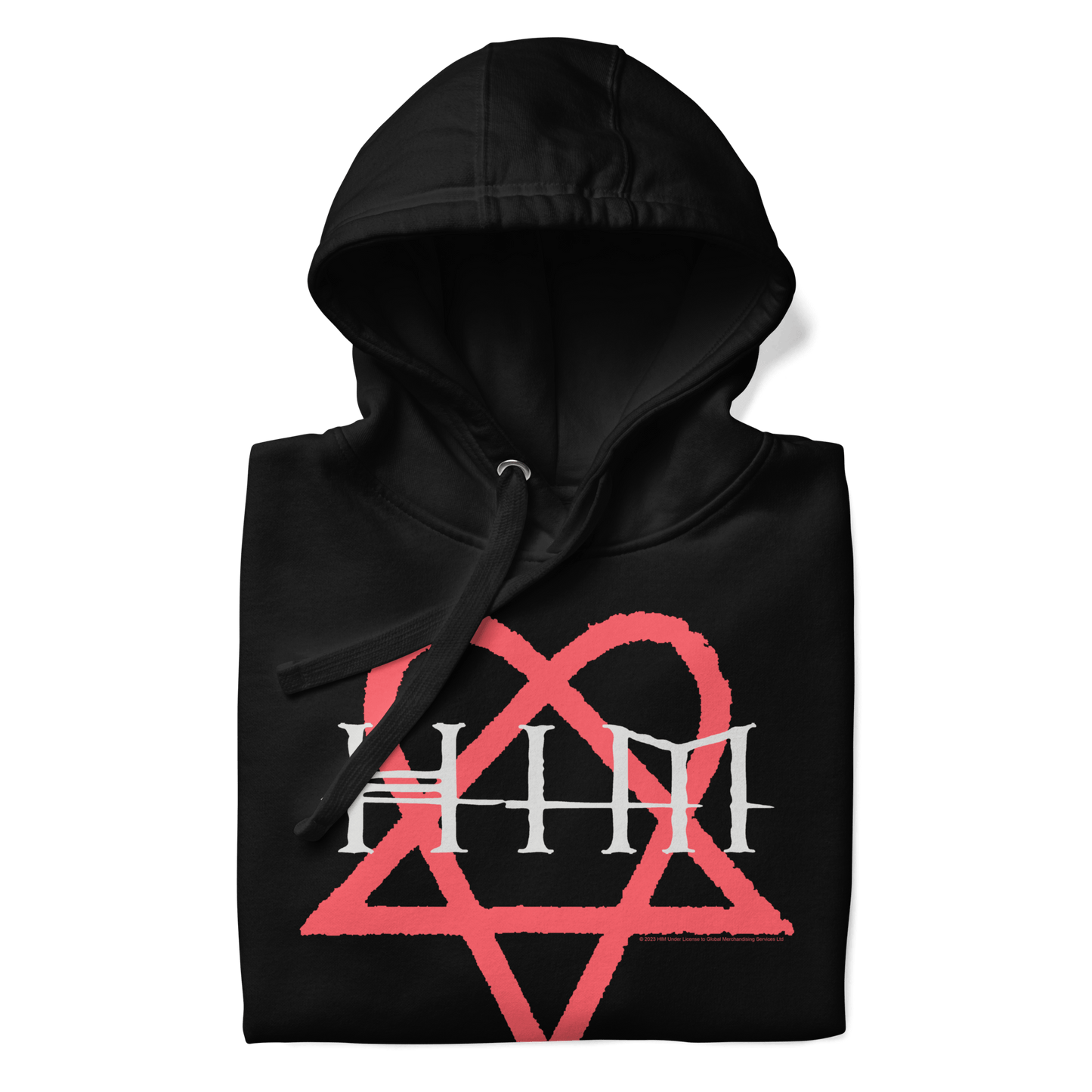HIM Heartkiller Mens Officially Licensed Hoodie Black