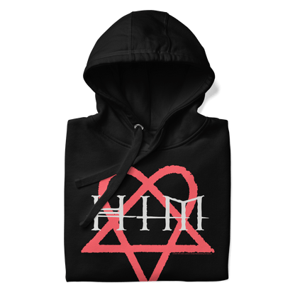 HIM Heartkiller Mens Officially Licensed Hoodie Black