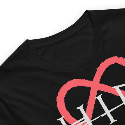 HIM Heartkiller Jumbo Print Officially Licensed Mens T Shirt Black