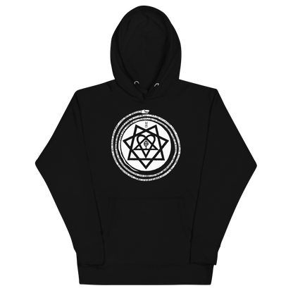 HIM Infinity Snake Mens Officially Licensed Hoodie Black