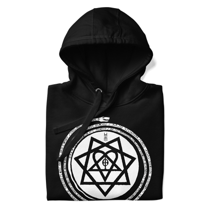 HIM Infinity Snake Mens Officially Licensed Hoodie Black