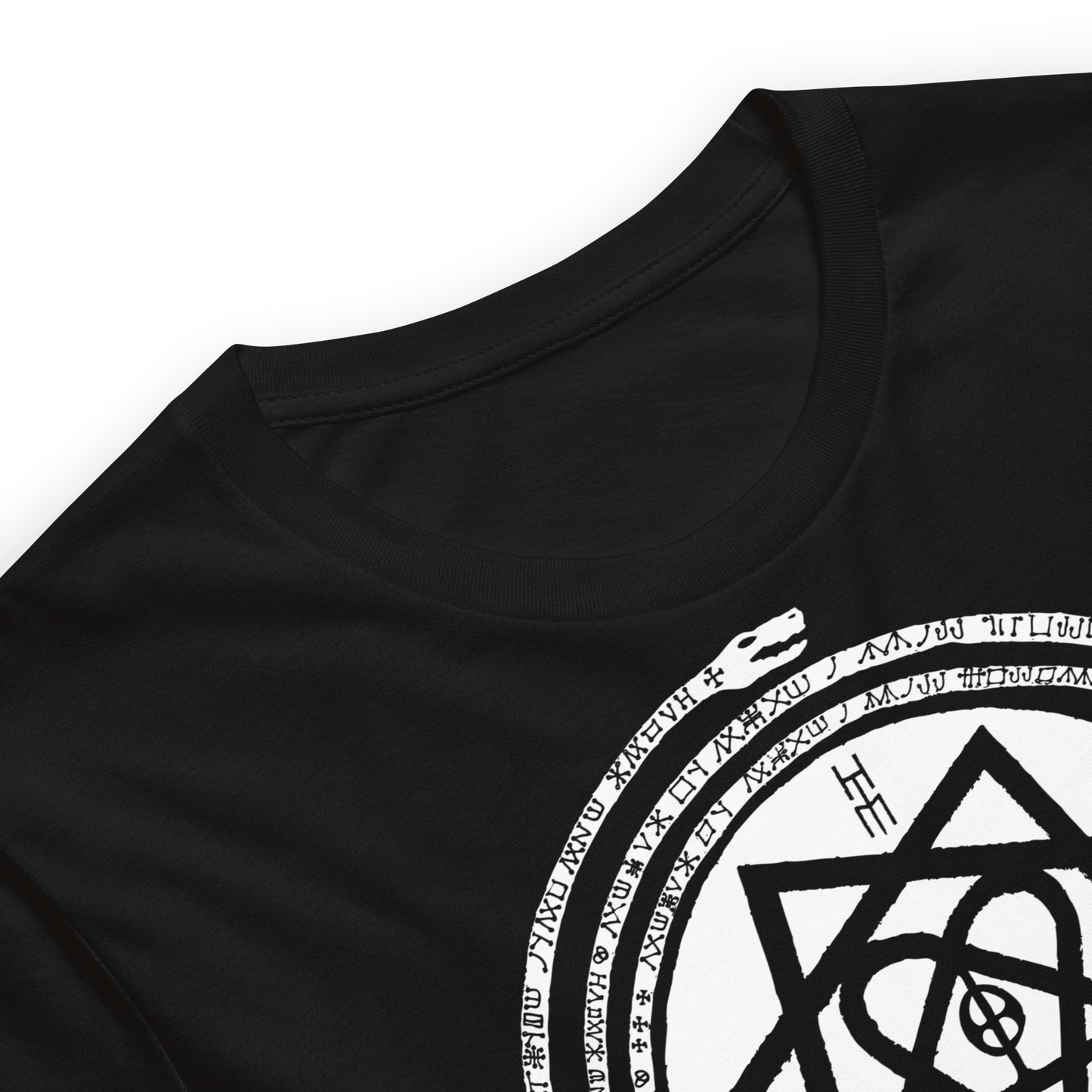 HIM Inifinity Snake Jumbo Print Officially Licensed Mens T Shirt Black