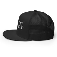 Load image into Gallery viewer, HIM - Logo Flat Brim Trucker Hat