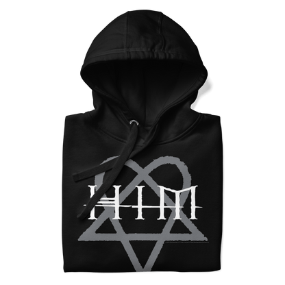 HIM Tears Mens Officially Licensed Hoodie Black