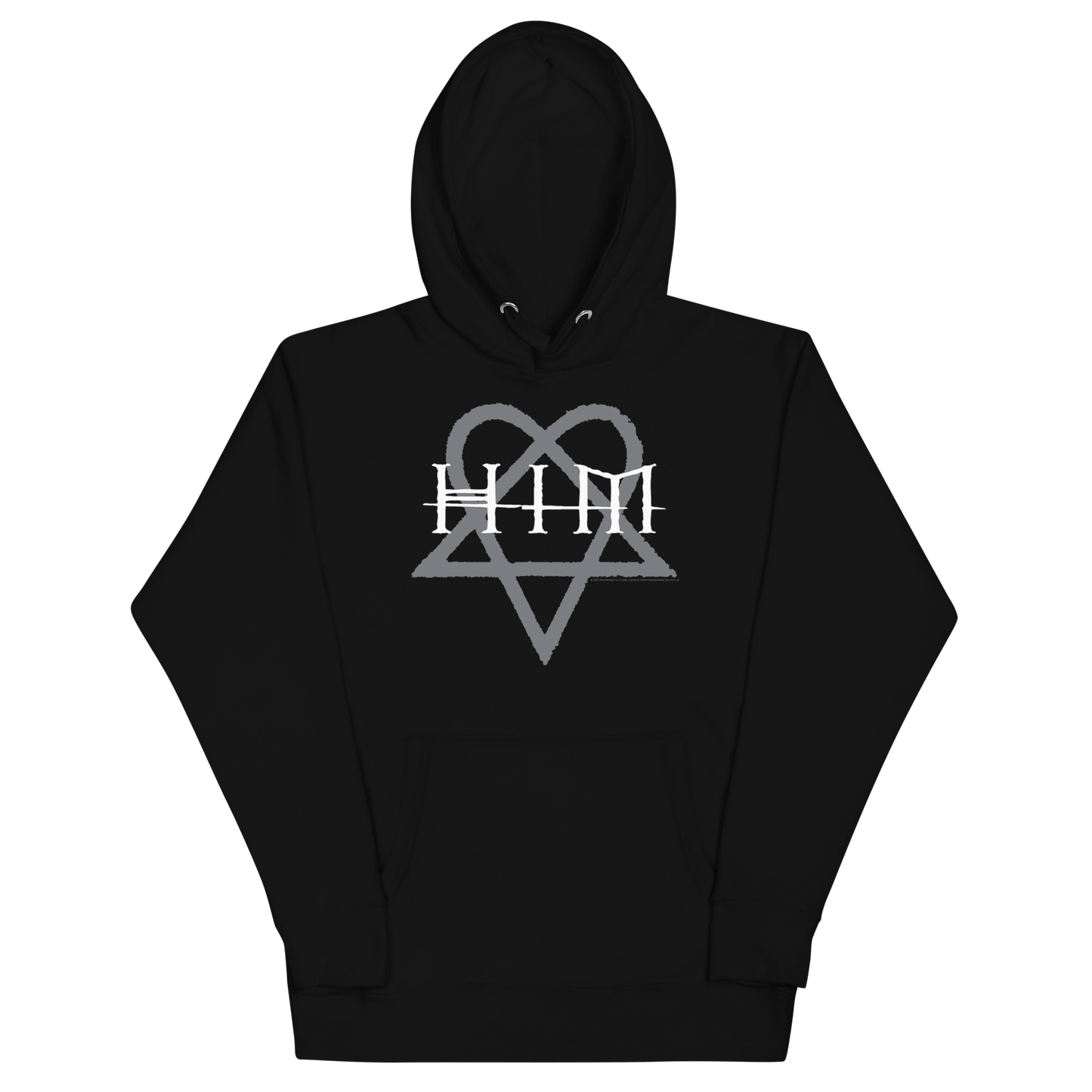 HIM Tears Mens Officially Licensed Hoodie Black