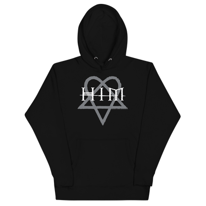 HIM Tears Mens Officially Licensed Hoodie Black