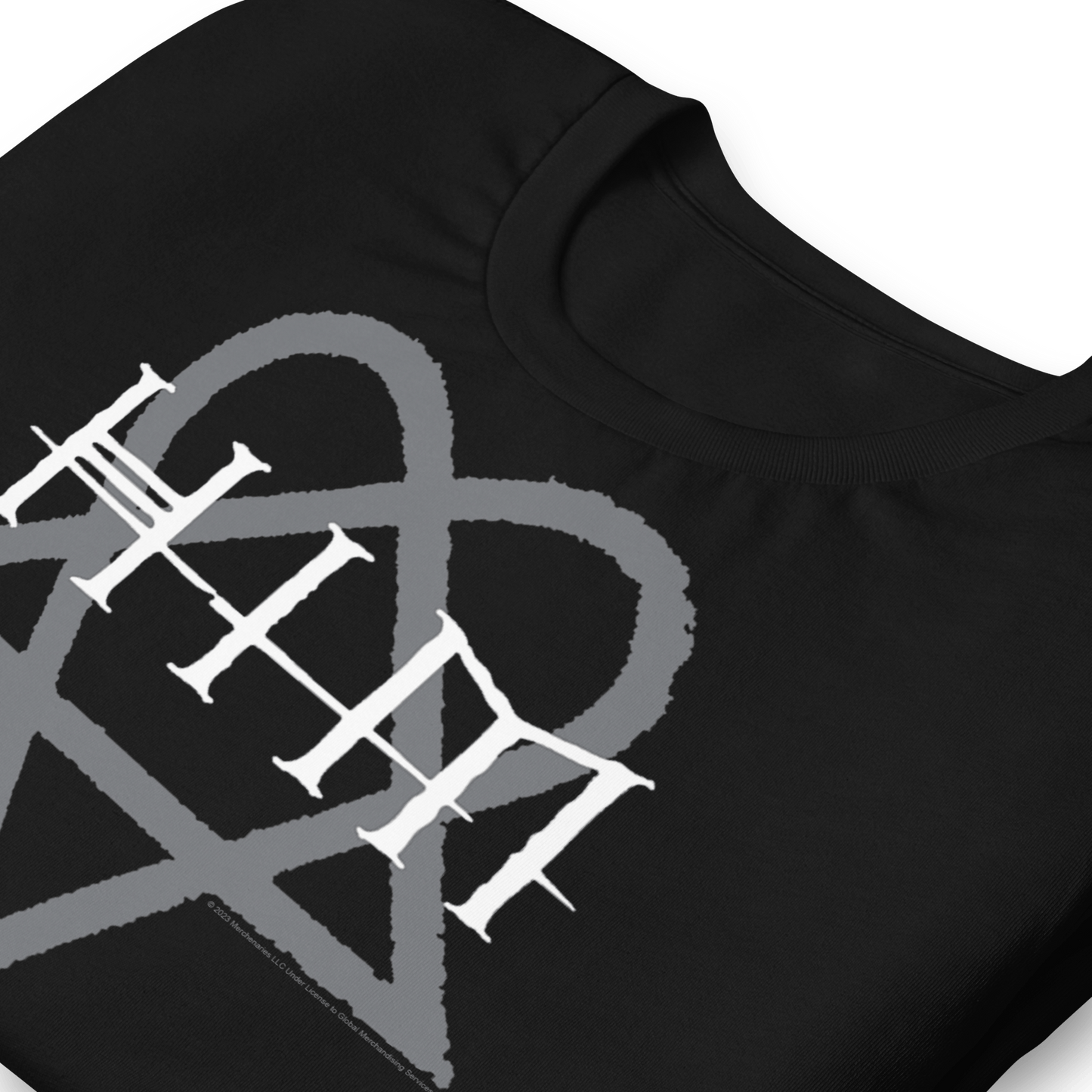 HIM Tears Jumbo Print Officially Licensed Mens T Shirt Black