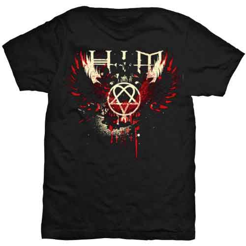 Him Wings Splatter Mens T Shirt Officially Licensed