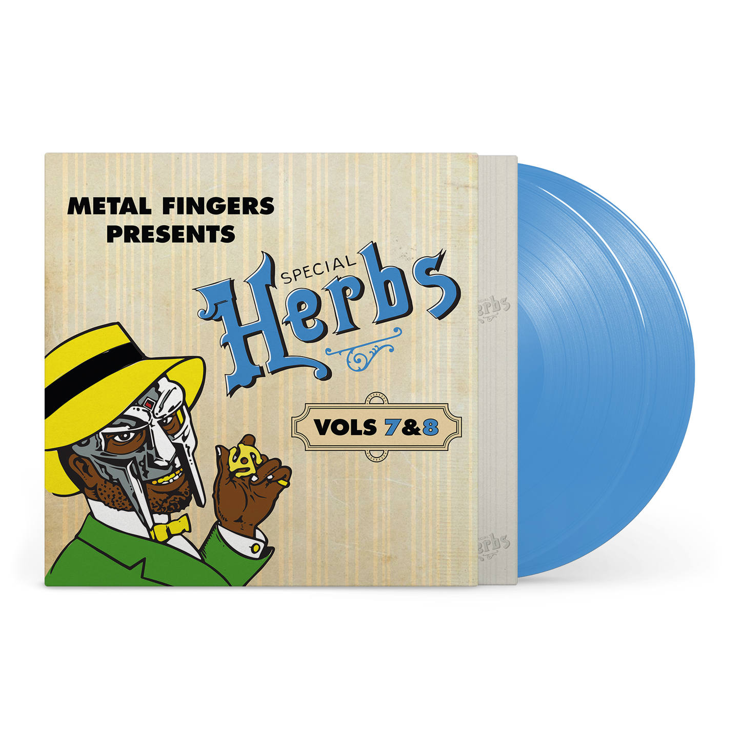Metal Fingers Presents: Special Herbs Vol. 7 & 8 (SKY BLUE 2xVINYL) Vinyl Record