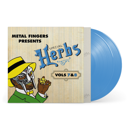 Metal Fingers Presents: Special Herbs Vol. 7 & 8 (SKY BLUE 2xVINYL) Vinyl Record