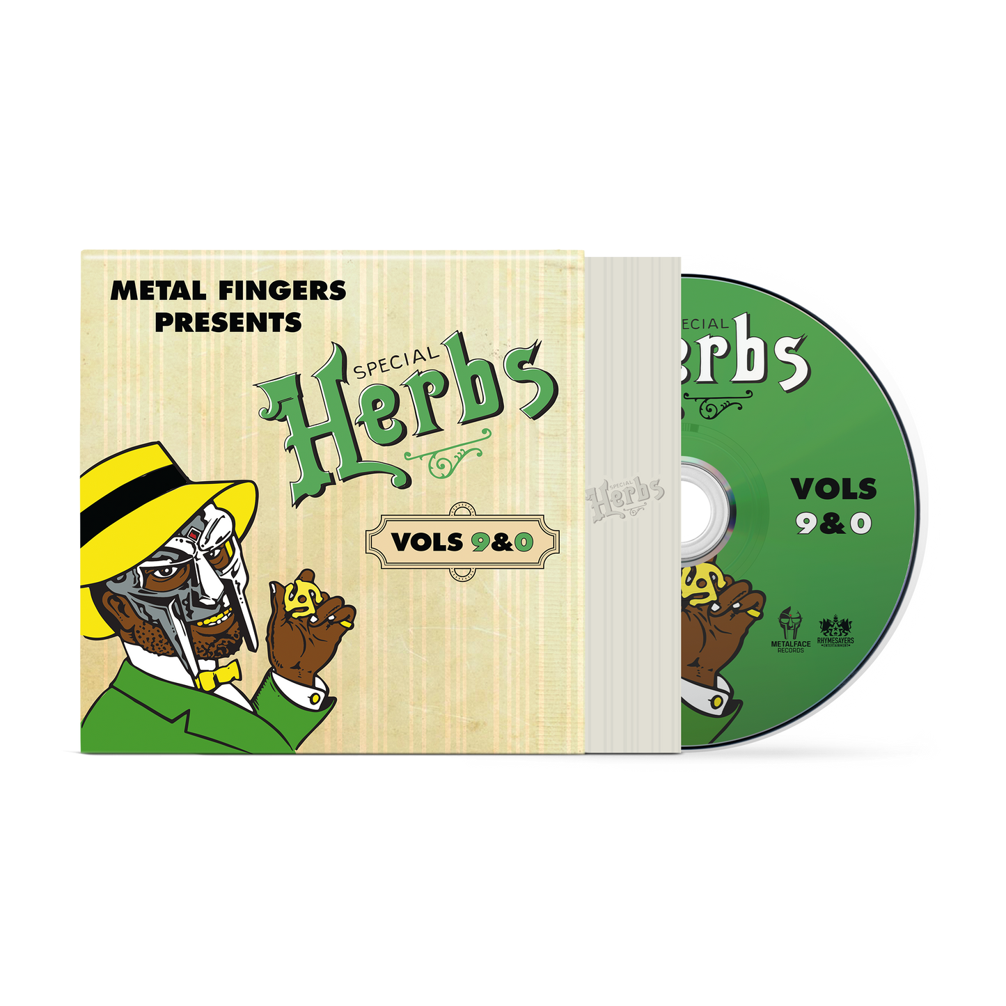 Metal Fingers Presents: Special Herbs Vol. 9 & 0   Music CD