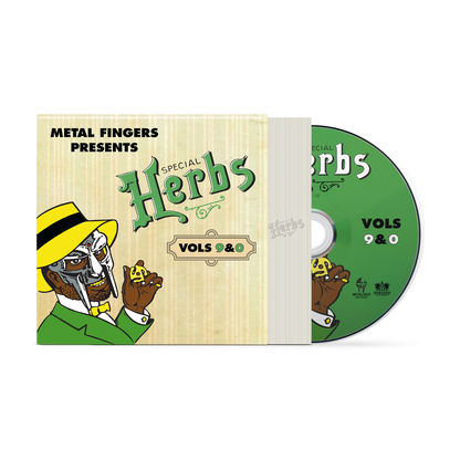 Metal Fingers Presents: Special Herbs Vol. 9 & 0   Music CD