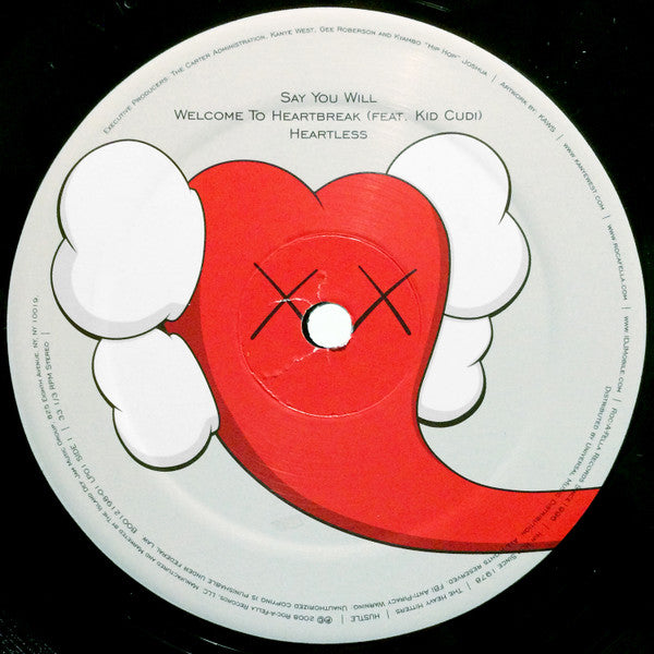 Kanye West 808s & Heartbreak Vinyl Record