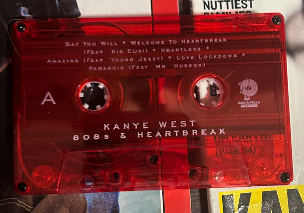 Kanye West 808s & Heartbreak Cassette Tape