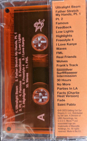 The Life Of Pablo Cassette Tape