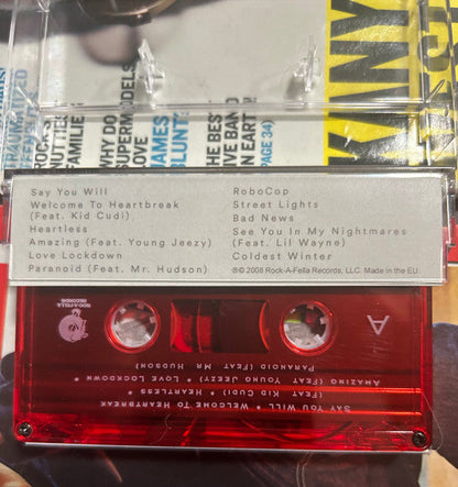 Kanye West 808s & Heartbreak Cassette Tape
