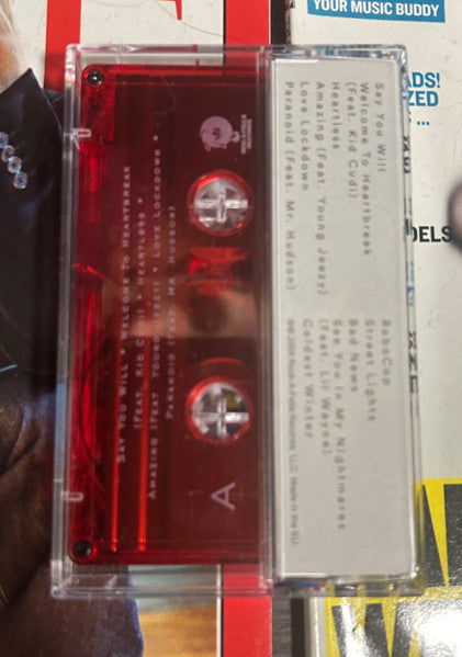 Kanye West 808s & Heartbreak Cassette Tape