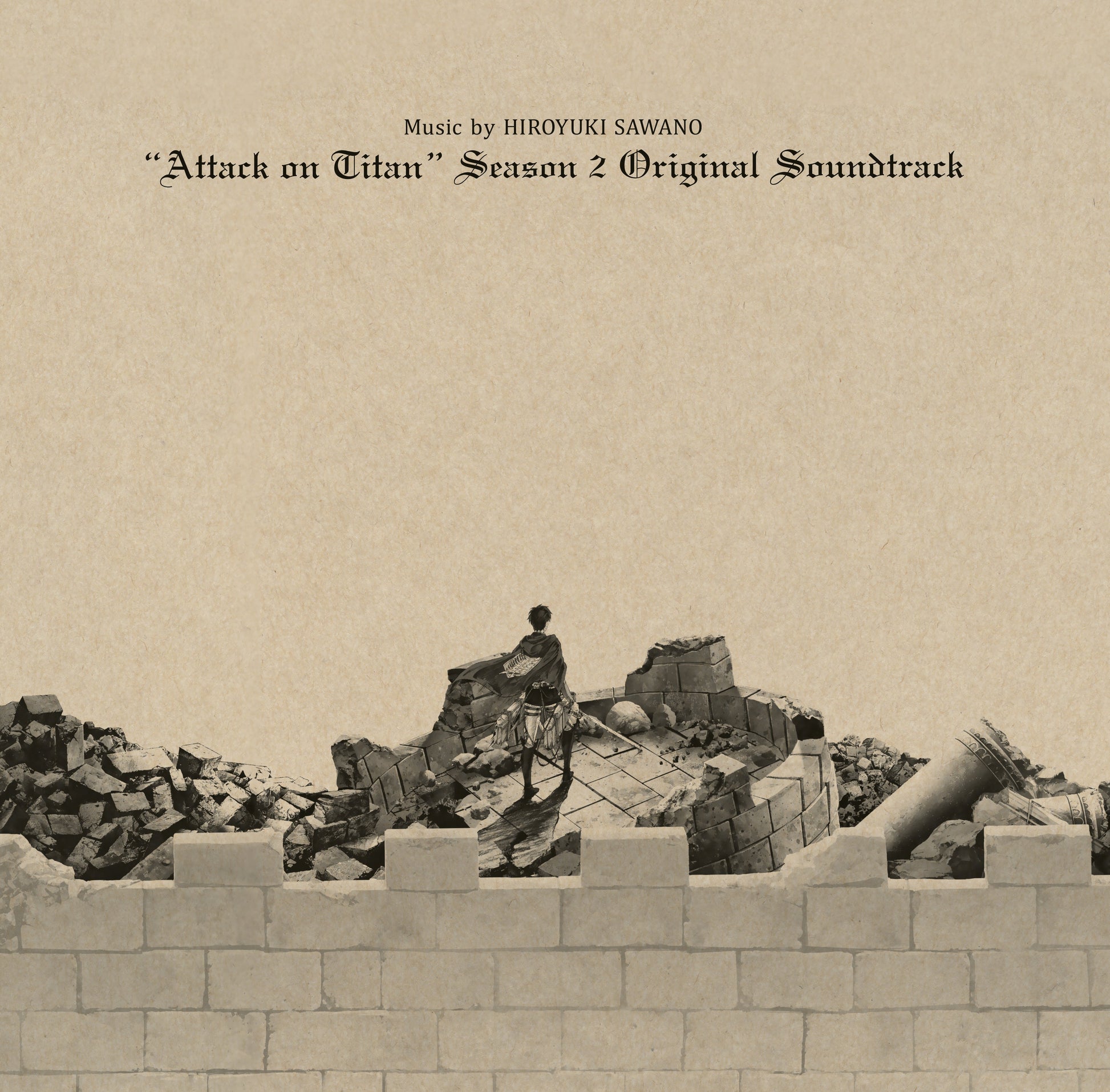 Attack On Titan Season 2 Original Soundtrack Vinyl Record