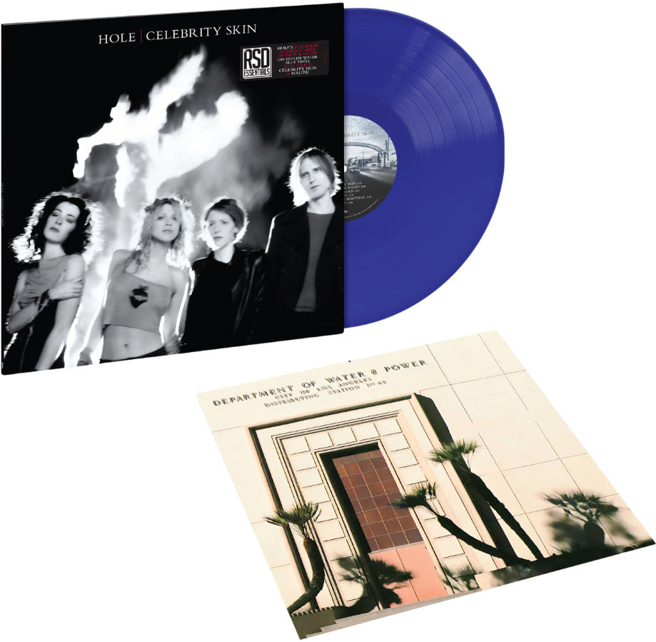 PRE-ORDER Hole - Celebrity Skin [Stolen Water Blue Vinyl] [Vinyl] Vinyl Record