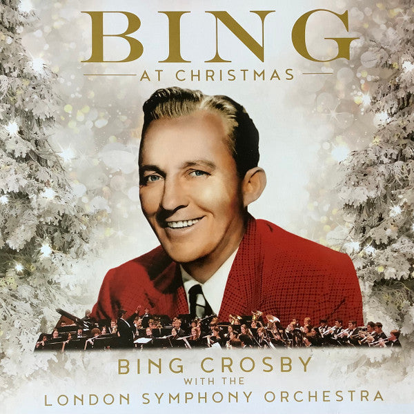 Bing At Christmas (Silver Speckle LP) Vinyl Record