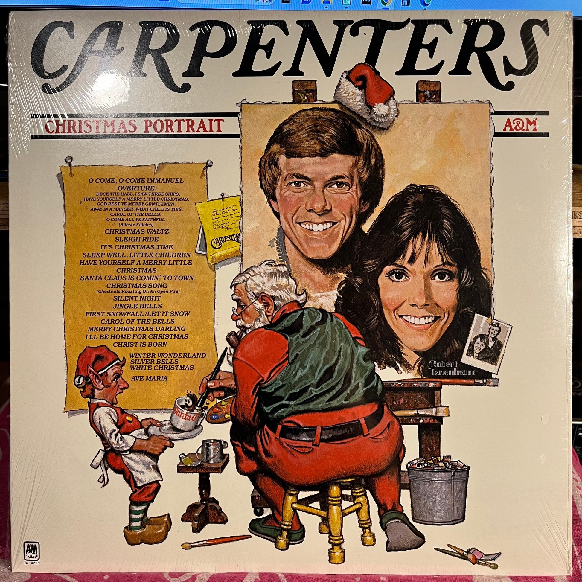 Christmas Portrait Vinyl Record