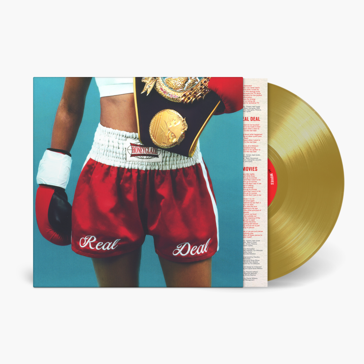 Honeyglaze - Real Deal (Indie Exclusive, Colored Vinyl, Gold) Vinyl Record