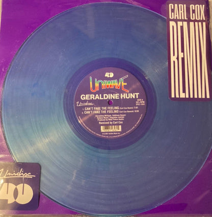 Can't Fake The Feeling (Carl Cox Remix) Vinyl Record