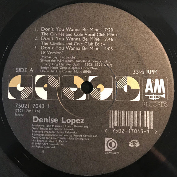 Don't You Wanna Be Mine Vinyl Record