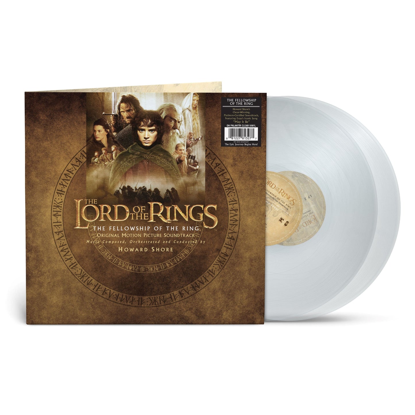 Howard Shore - Fellowship of the Ring (Indie Exclusive, Palantir Clear) [Vinyl] Vinyl Record