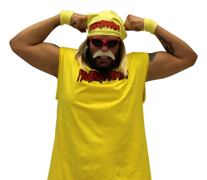 Hulk Hogan Hulkamania Complete Costume Set
