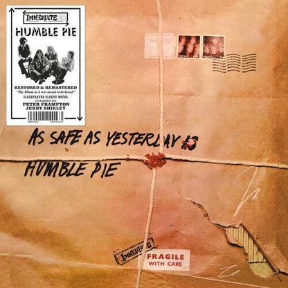 Humble Pie - As Safe as Yesterday Is (Limited Edition, Gold Colored Vinyl, Numbered, Reissue) Vinyl Record