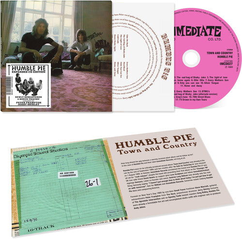 Humble Pie - Town and Country (Remastered, Bonus Tracks, Booklet, Reissue) Music CD