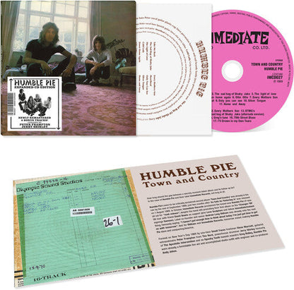 Humble Pie - Town and Country (Remastered, Bonus Tracks, Booklet, Reissue) Music CD