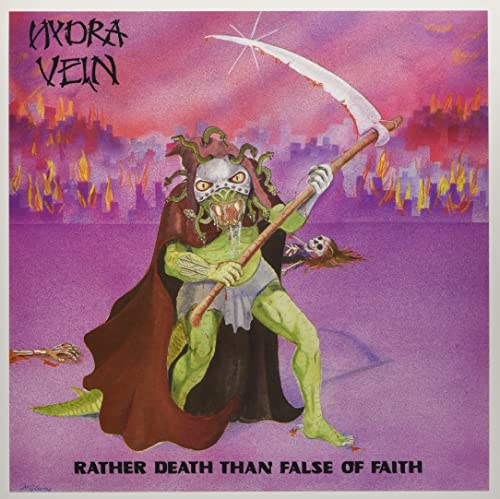 Rather Death Than False Of Faith (Clear/Purple Splatter Vinyl) + 12" Single Vinyl Record