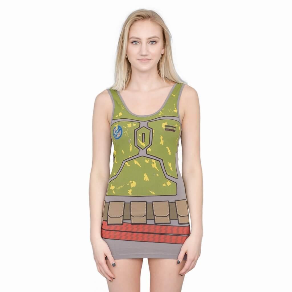I Am Boba Fett Costume Tank Top Shirt