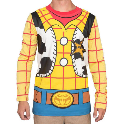 Toy Story Sheriff Adult Long Sleeve Costume T-shirt