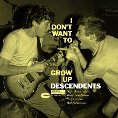 I Don't Want To Grow Up (Punk Note Edition) Vinyl Record