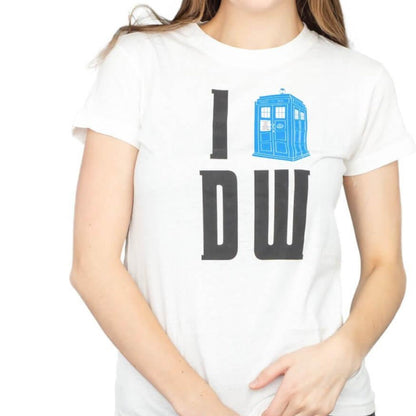 I Heart (Tardis) DW T-shirt