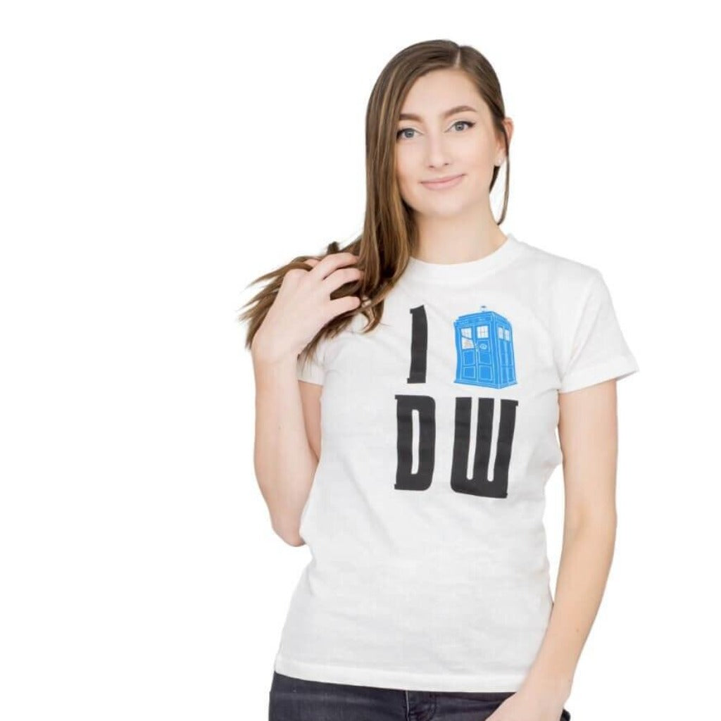 I Heart (Tardis) DW T-shirt