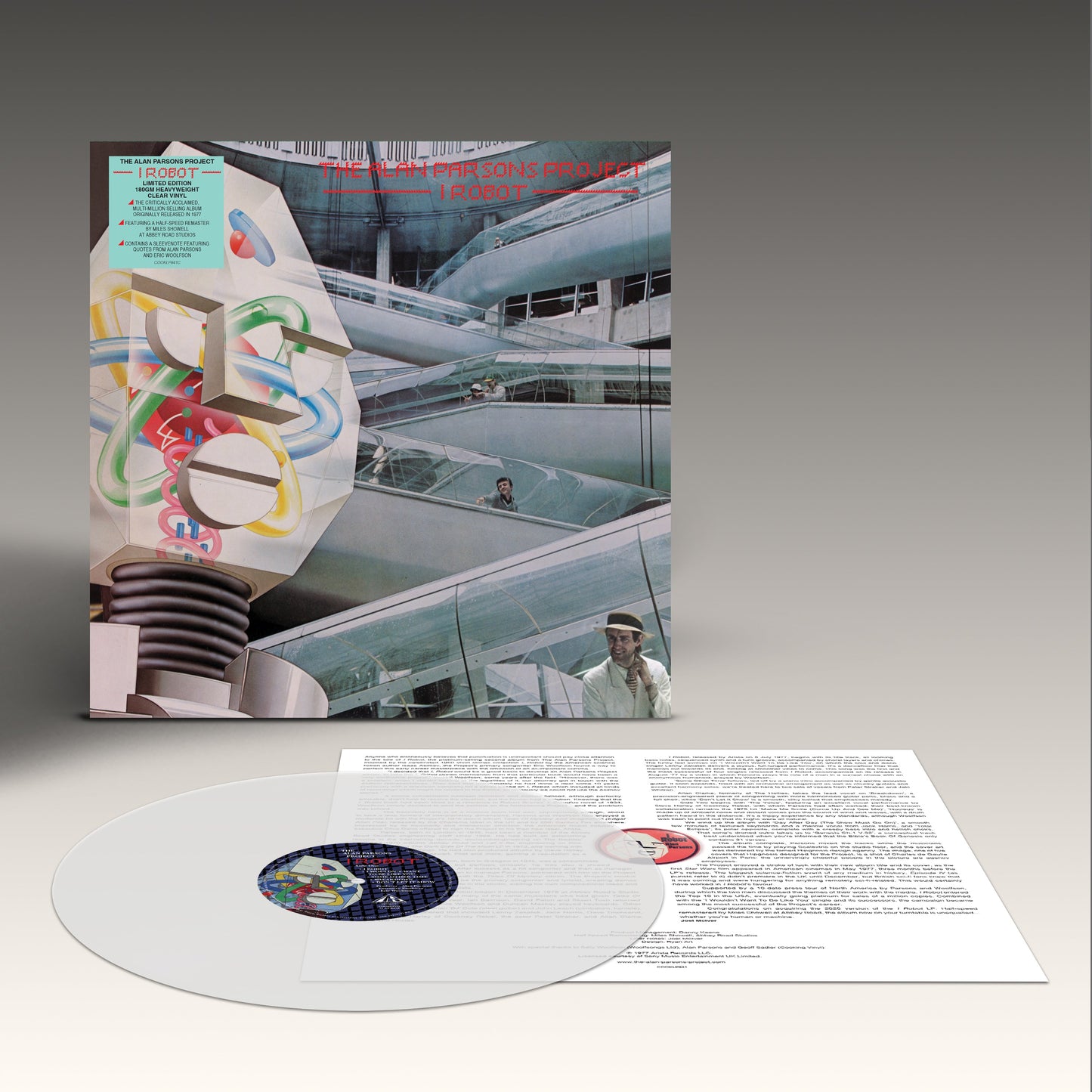 I Robot (Half-Speed Remaster CLEAR) Vinyl Record