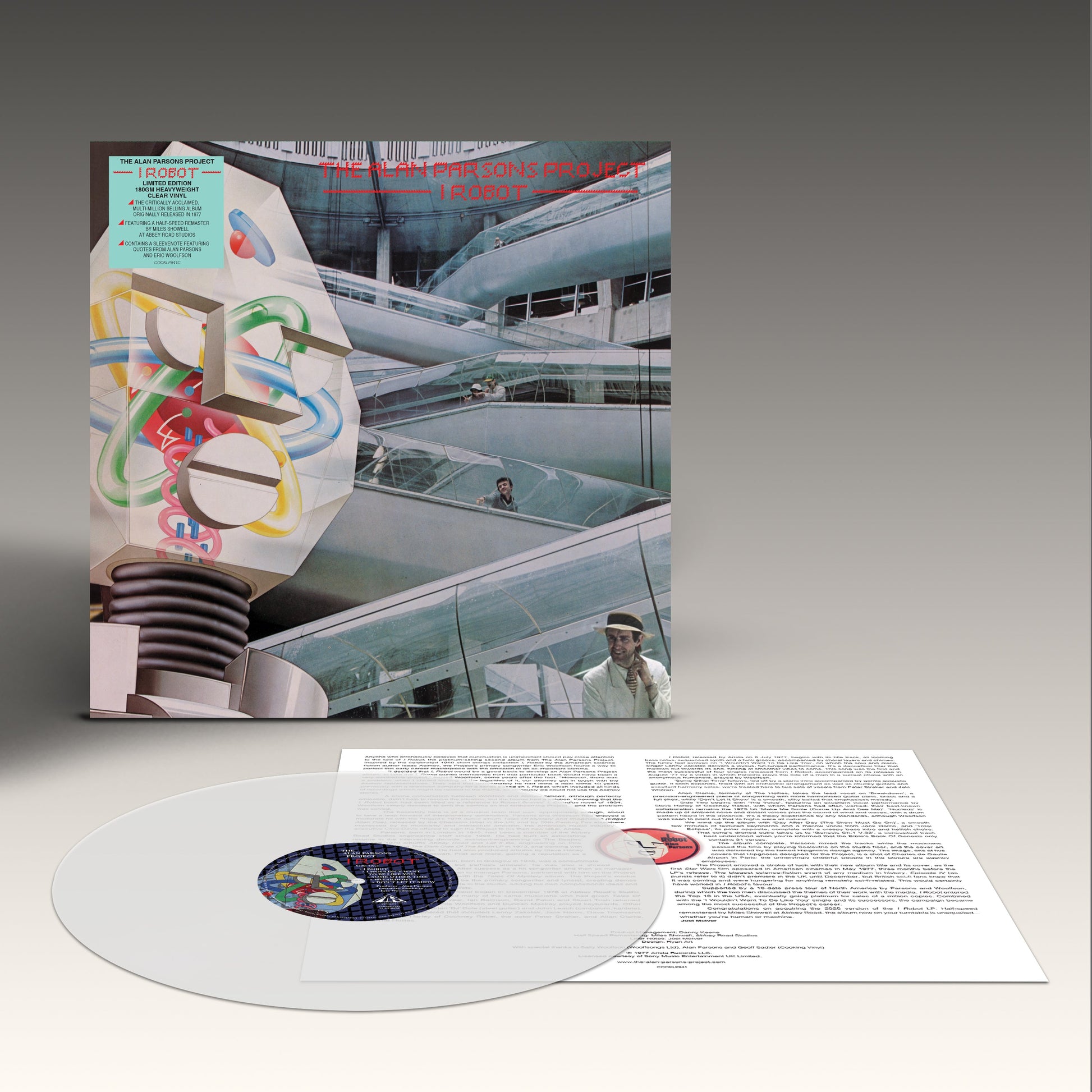 I Robot (Half-Speed Remaster CLEAR) Vinyl Record