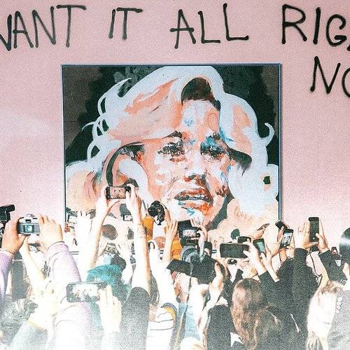 I Want It All Right Now (IEX Pink/White) Vinyl Record