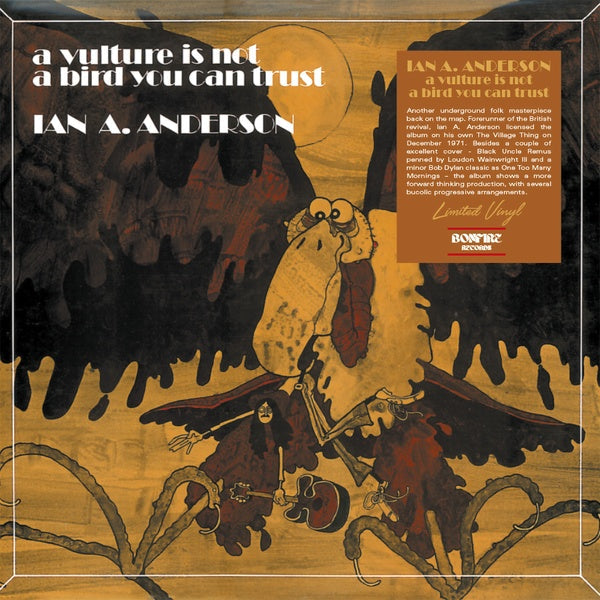 IAN A. ANDERSON - A Vulture Is Not A Bird You Can Trust Vinyl Record