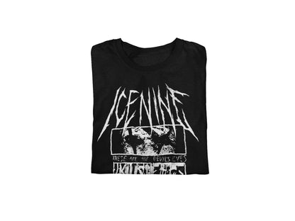 Ice Nine Kills Devil's Eyes Jumbo Print Officially Licensed Mens T Shirt Black